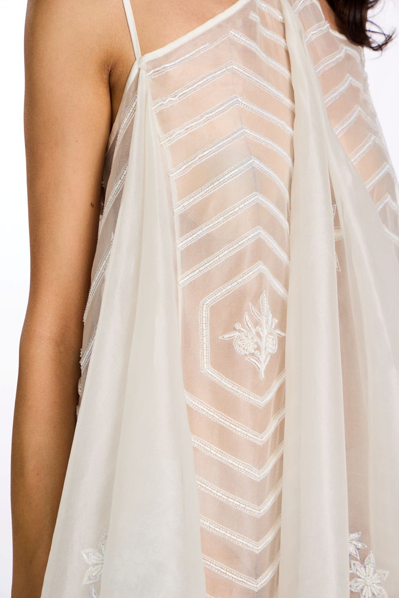The Mural Halter Dress