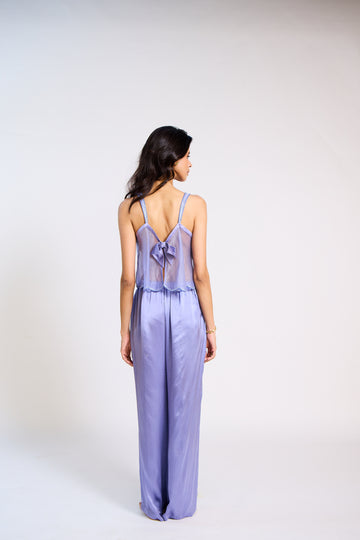 The Monsoon Bloom Organza Bow Camisole Pant Set