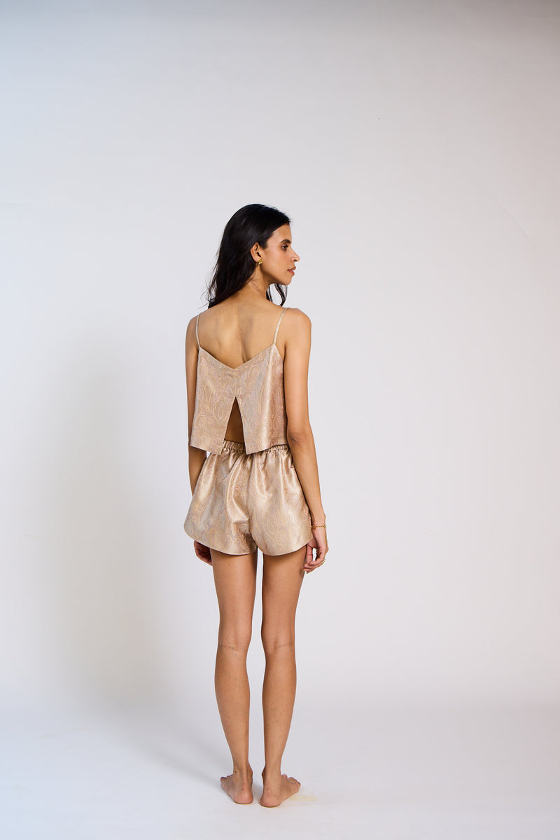 The Marais Silk Short Set