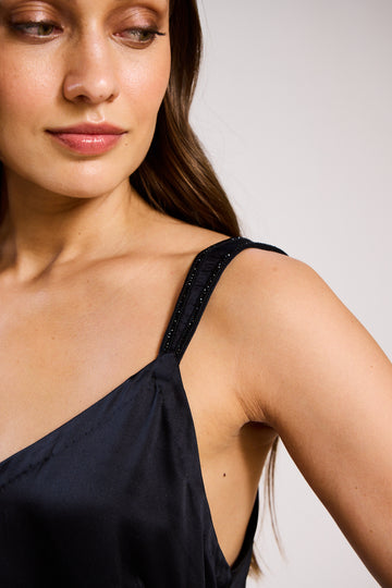 The Nocturne Silk Satin Short Set