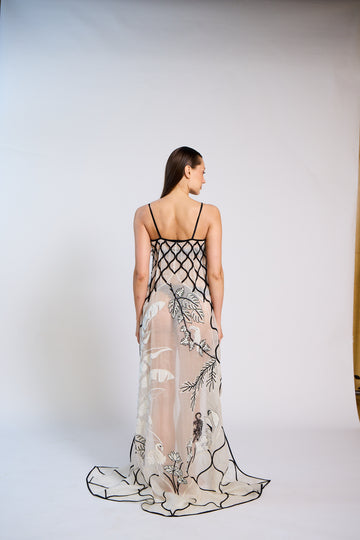 The Willow Embellished Jungle Dress
