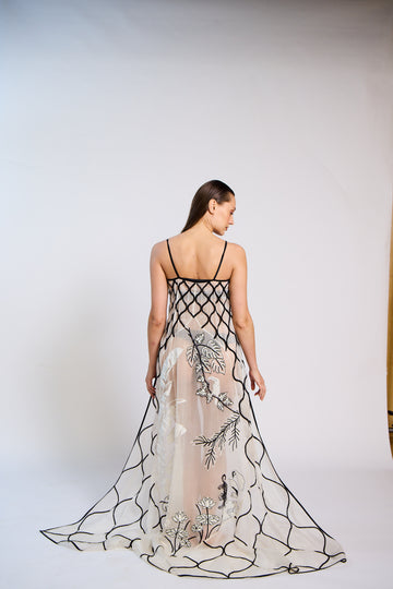 The Willow Embellished Jungle Dress