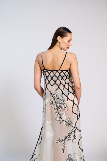 The Willow Embellished Jungle Dress