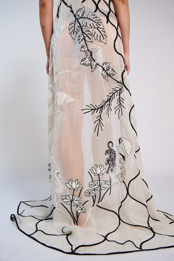 The Willow Embellished Jungle Dress