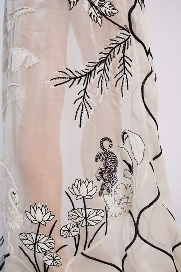 The Willow Embellished Jungle Dress
