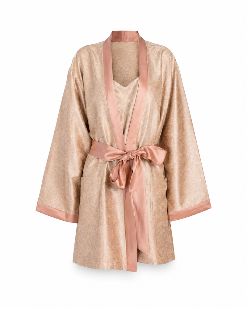 The Marais Silk Robe