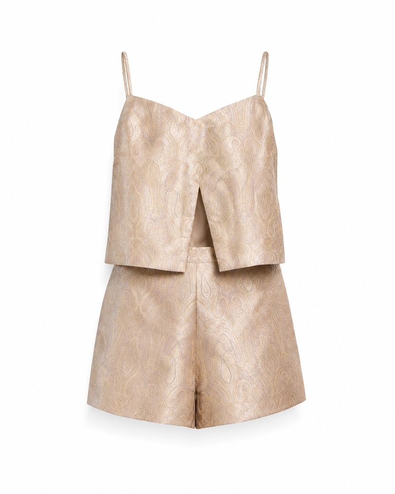 The Marais Silk Short Set