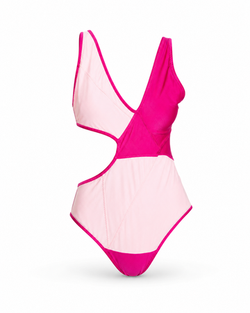The Solira Colorblock Cutout Swimsuit
