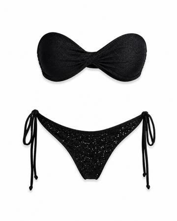 The Nerina Bandeau Bikini Set