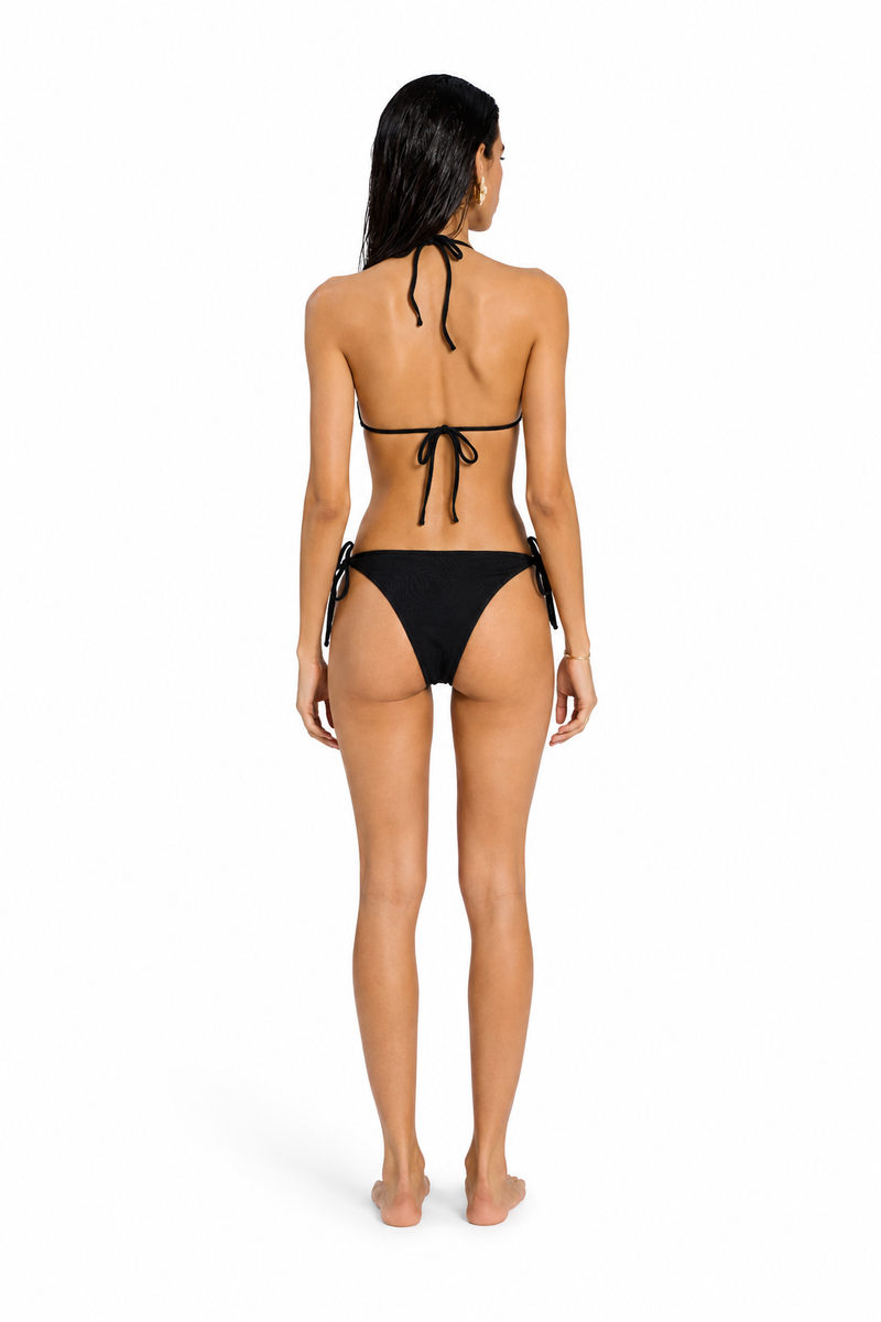 The Evara Embellished Triangle Bikini Set